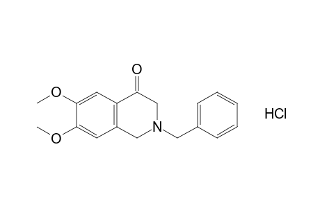 2-benzyl-2,3-dihydro-6,7-dimethoxy-4(1H)-isoquinolone, hydrochloride