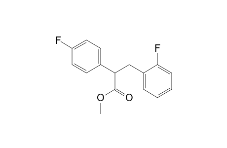 Methyl 3-(2-fluorophenyl)-2-(4-fluorophenyl)propanoate