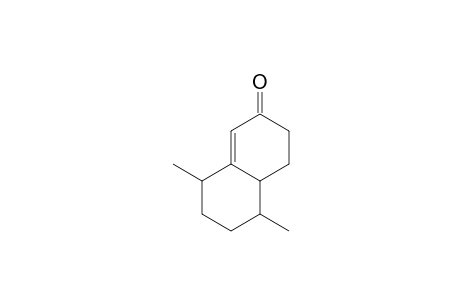 2(3H)-Naphthalenone, 4,4a,5,6,7,8-hexahydro-5,8-dimethyl-