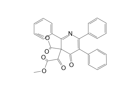 3-(Methoxalyl)-3-(carbomethoxy)-2,5,6-triphenyl-4(3H)-pyridone