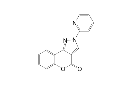 [1]Benzopyrano[4,3-c]pyrazol-4(2H)-one, 2-(2-pyridinyl)-