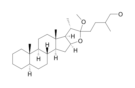 22-O-Methyl-5.alpha.-furostan