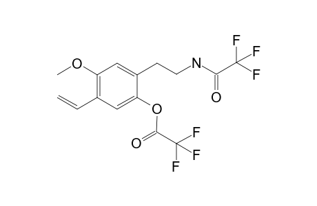 2C-E-M (O-demethyl-HO-) -H2O 2TFA