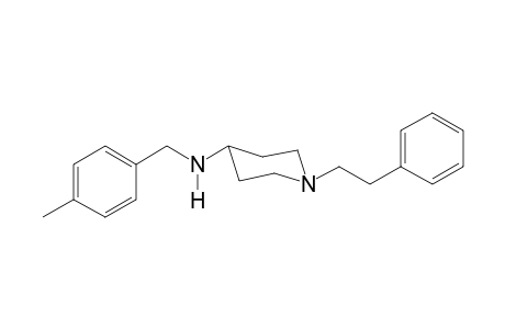 N-(4-methylbenzyl)-1-(2-phenylethyl)piperidin-4-amine
