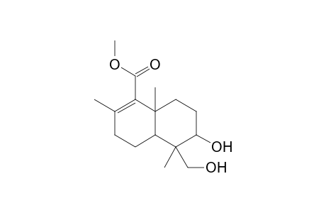 Methyl 7-Hydroxymethyl-1,3,7-trimethyl-8-hydroxybicyclo[4.4.0]dec-2-en-2-carboxylate