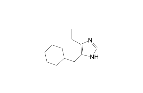 5-Cyclohexylmethyl-4-ethyl-1H-imidazole