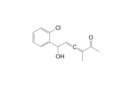 6-Hydroxy-3-methyl-6-(2'-chlorophenyl)-hexa-3,4-dien-2-one