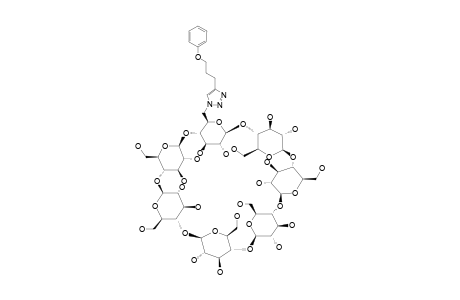 MONO-[6-DEOXY-6-(1-1,2,3-TRIAZO-4-YL)-1-PROPANE-3-O-(PHENYL)]-BETA-CYCLODEXTRIN