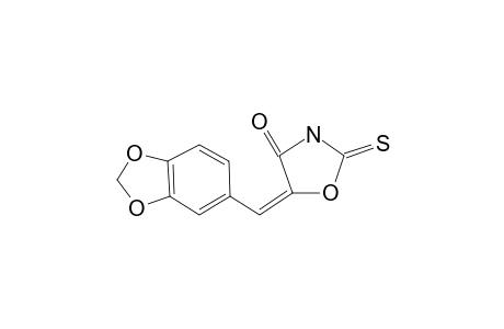 5-Piperonylidene-2-thio-2,4-oxazolidinedione