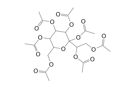 1,2,3,4,5,6,8-Hepta-O-acetyloct-3-ulopyranose