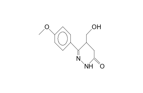 5-Hydroxymethyl-6-(4-methoxy-phenyl)-4,5-dihydro-3(2H)-pyridazinone