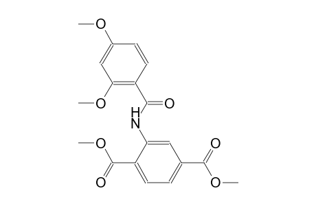 dimethyl 2-[(2,4-dimethoxybenzoyl)amino]terephthalate