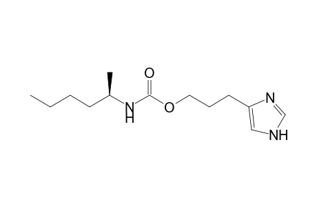 3-(1H-imidazol-5-yl)propyl N-[(1R)-1-methylpentyl]carbamate