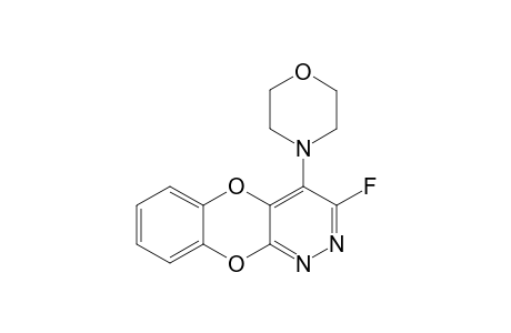 3-FLUORO-4-(MORPHOLIN-4-YL)-9,10-DIOXA-1,2-DIAZA-ANTHRACENE