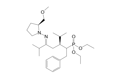 (2S,3'S,4'R/S)-(+)-1-[4'-(diethoxyphosphoryl)-1',3'-diisopropyl-5'-phenylpentylideneamino]-2-methoxymethylpyrrolidine
