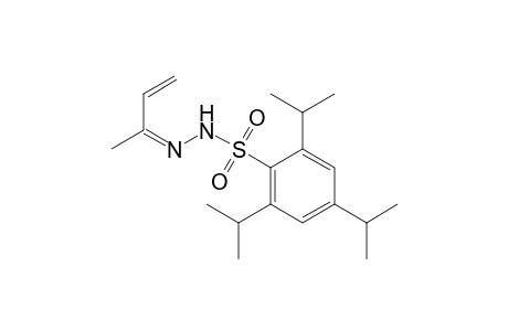 Benzenesulfonic acid, 2,4,6-tris(1-methylethyl)-, (1-methyl-2-propenylidene)hydrazide