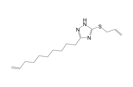 5-(allylsulfanyl)-3-(9-decenyl)-1H-1,2,4-triazole