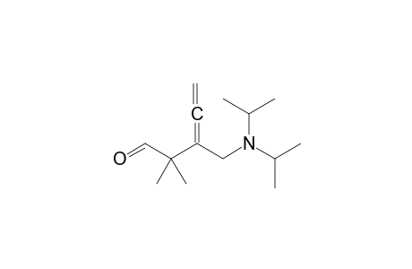 3-[[di(propan-2-yl)amino]methyl]-2,2-dimethyl-penta-3,4-dienal