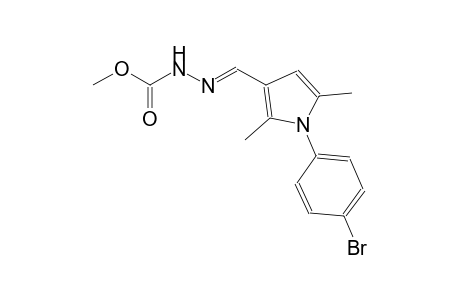methyl (2E)-2-{[1-(4-bromophenyl)-2,5-dimethyl-1H-pyrrol-3-yl]methylene}hydrazinecarboxylate