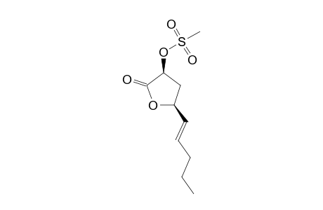 3,5-cis-3-(Methylsulfonyloxy)-5-[(E)-1-pentenyl]-4,5-dihydro-2(3H)-furanone