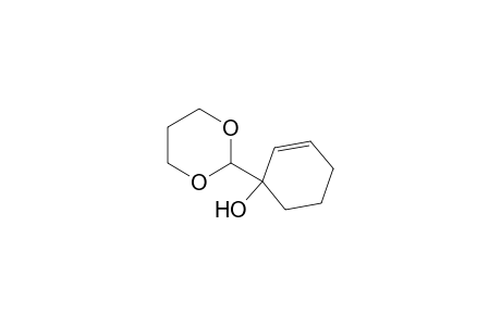 1-(1,3-dioxan-2-yl)-1-cyclohex-2-enol