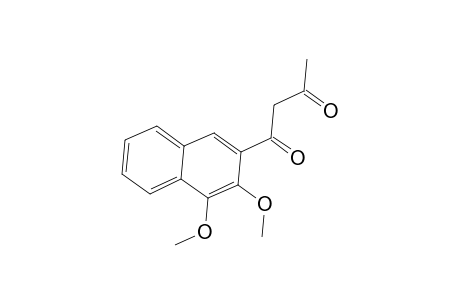 1,3-Butanedione, 1-(3,4-dimethoxy-2-naphthalenyl)-