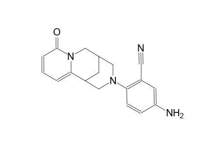 5-amino-2-(8-oxo-5,6-dihydro-1H-1,5-methanopyrido[1,2-a][1,5]diazocin-3(2H,4H,8H)-yl)benzonitrile