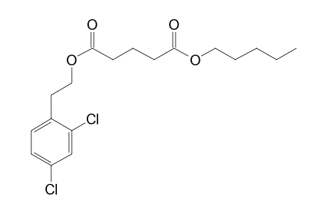 Glutaric acid, 2-(2,4-dichlorophenyl)ethyl pentyl ester