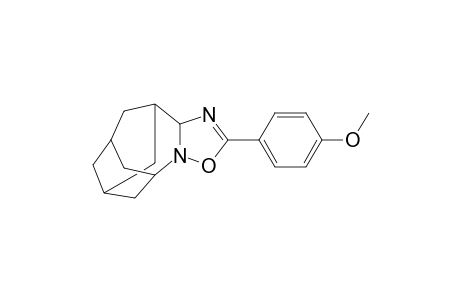 4-(4-Methoxyphenyl)-3-oxa-2,5-diazatetracyclo[7.3.1.1(7,11).0(2,6)]tetradec-4-ene