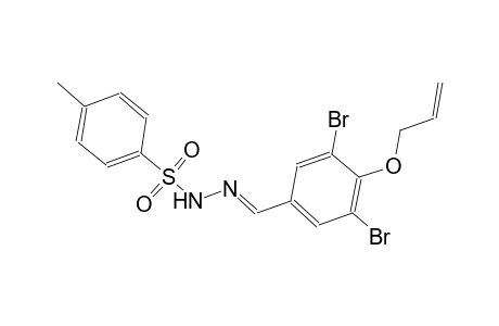 N'-{(E)-[4-(allyloxy)-3,5-dibromophenyl]methylidene}-4-methylbenzenesulfonohydrazide