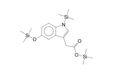 1H-Indole-3-acetic acid, 1-(trimethylsilyl)-5-[(trimethylsilyl)oxy]-, trimethylsilyl ester