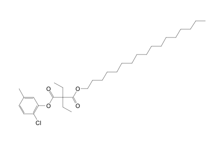 Diethylmalonic acid, 2-chloro-5-methylphenyl heptadecyl ester