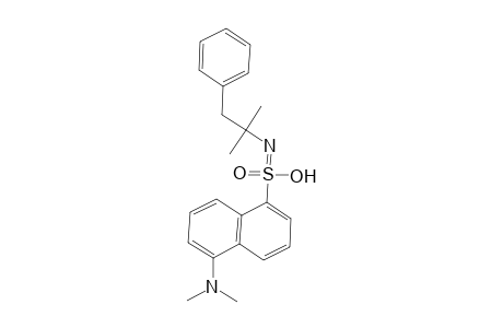 1-Naphthalenesulfonamide, 5-(dimethylamino)-N-(1,1-dimethyl-2-phenylethyl)-