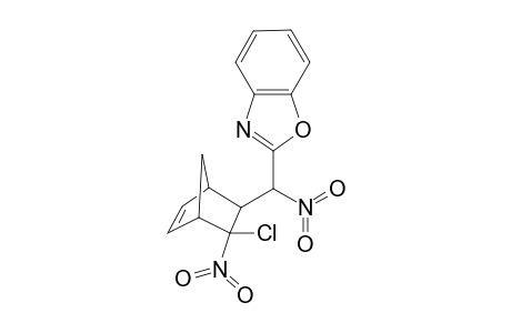 2-(exo)-[(3'-exo-Chloro-3'-nitrobicyclo[2.2.1]hept-5'-en-2'-yl)nitromethyl]-benzoxazole