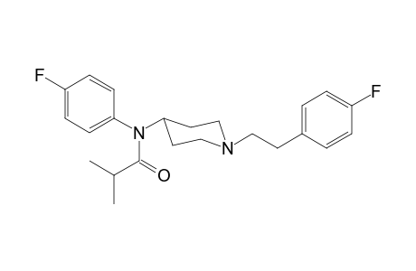 N-(4-Fluorophenyl)-N-(1-[2-(4-fluorophenyl)ethyl]piperidin-4-yl)-2-methylpropanamide