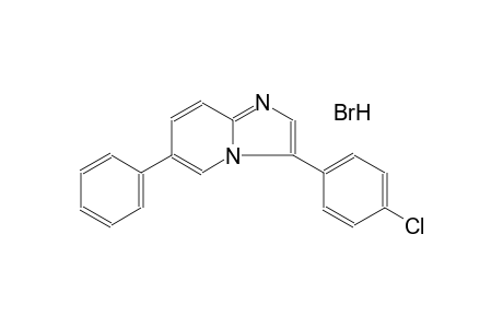 3-(4-chlorophenyl)-6-phenylimidazo[1,2-a]pyridine hydrobromide