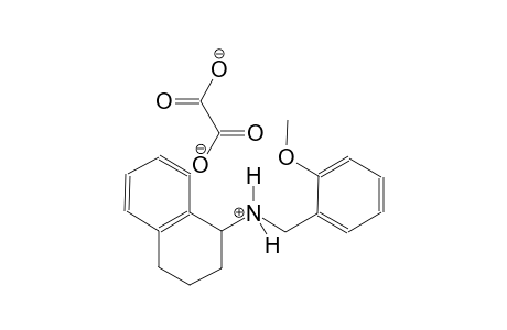 N-(2-methoxybenzyl)-1,2,3,4-tetrahydronaphthalen-1-aminium oxalate