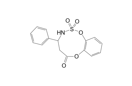 8-Oxo-6-phenyl-3,9-dioxa-4-thia-5-aza-1,2-benzocyclononan-4,4-dioxide