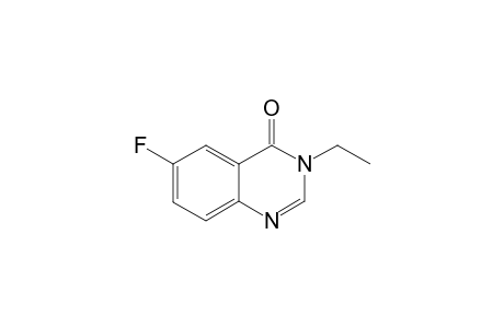 3-ETHYL-6-FLUOROQUINAZOLIN-4-ONE