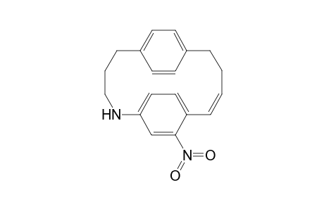 Z-20-Nitro-1-aza[4.4]metacyclophan-13-ene