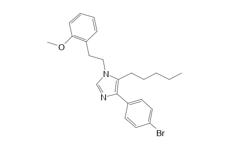 4-(4-Bromophenyl)-1-(2-methoxyphenethyl)-5-pentyl-1H-imidazole