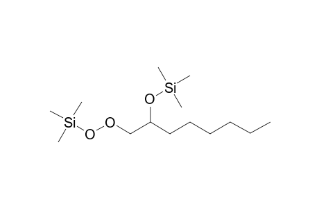 1-Hydroperoxy-2-octanol bis(trimethylsilyl) derivitive