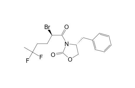 (2R,4R)-3-( 2'-Bromo-5',5'-difluoro-1'-oxohexyl)-4-(phenylmethyl)-2-oxazolidinone