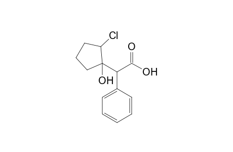 2-(2'-Chloro-1'-hydroxycyclopentyl)-2-phenylacetic acid