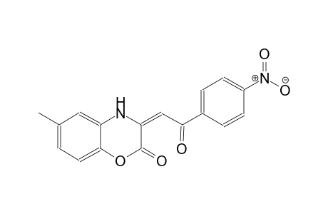 (3E)-6-methyl-3-[2-(4-nitrophenyl)-2-oxoethylidene]-3,4-dihydro-2H-1,4-benzoxazin-2-one