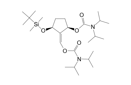 CIS-(-)-[1R,3S,2(1E)]-3-(TERT.-BUTYLDIMETHYLSILYLOXY)-2-[1-(N,N-DIISOPROPYLCARBAMOYLOXY)-2-METHYLIDENE]-CYCLOPENTYL-N,N-DIISOPROPYLCARBAMATE