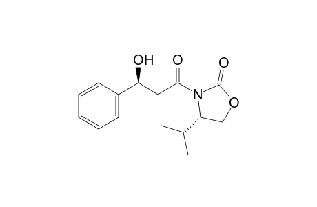 4-Isopropyl-3-(1-oxo-3-hydroxy-3-phenylpropyl)oxazolidin-2-one