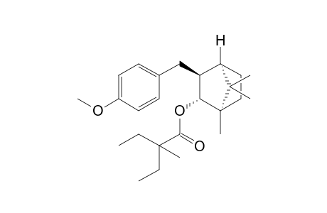 (1R,2R,3S,4R)-3-[(4-Methoxyphenyl)methyl]-1,7,7-trimethylbicyclo[2.2.1]hept-2-yl (R/S)-2-ethyl-2-methylbutanoate