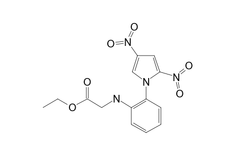 ETHYL-N-[2'-[1'-(2,4-DINITRO-PYRROLYL)]-PHENYL]-GLYCINATE