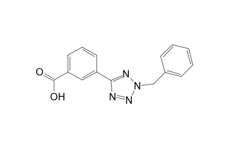 3-(2-Benzyl-2H-tetraazol-5-yl)benzoic acid